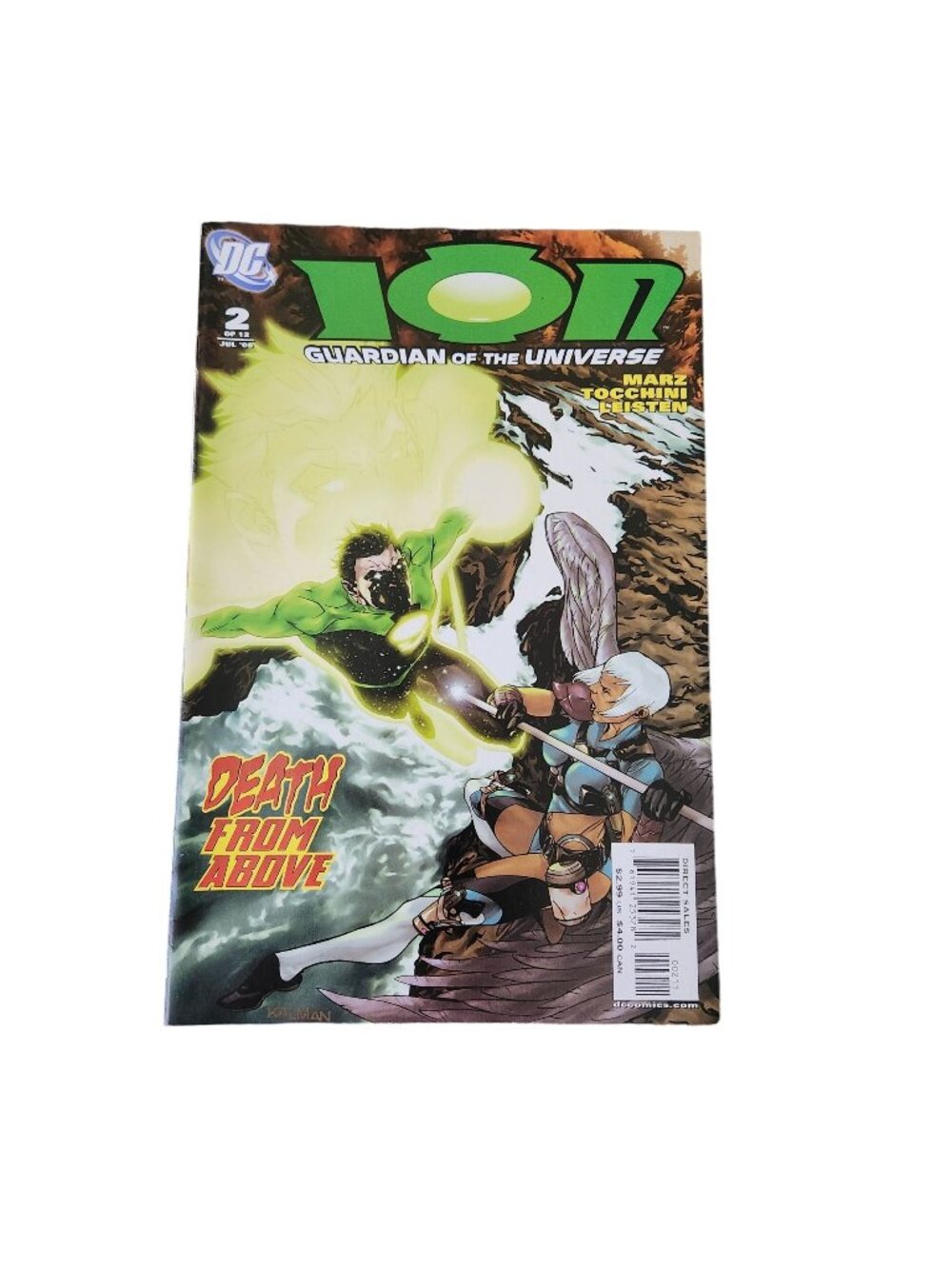 DC Comics Ion Guardian Of The Universe #2 2006 Comic Book Bagged Boarded